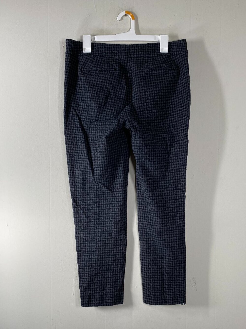 Talbots Chatham Ankle Dress Pants Women's 12 Mid Rise Multicolor Houndstooth - Picture 2 of 16